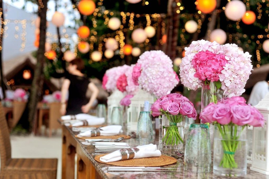 Interieur van een professionele eventlocatie geschikt als perfecte evenementenlocatie voor conferenties en bruiloften